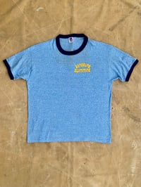 Image 2 of 80s SANDBURG SWIMMING GUARD RING T-SHIRT