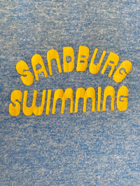Image 5 of 80s SANDBURG SWIMMING GUARD RING T-SHIRT