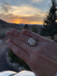 Image 5 of White Buffalo ring 