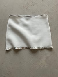 Image 1 of  Mini Skirt — SS26 white 