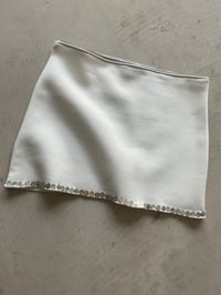 Image 3 of  Mini Skirt — SS26 white 