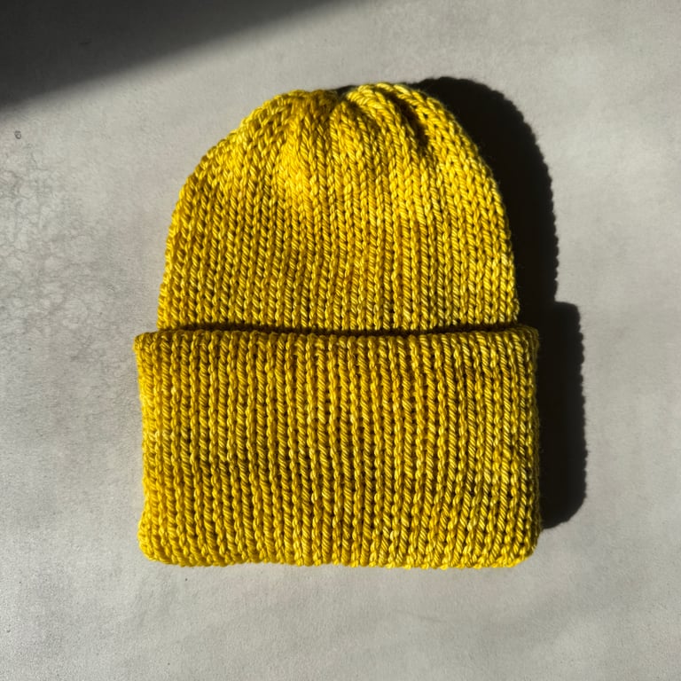 Cuff Beanie - Dijon