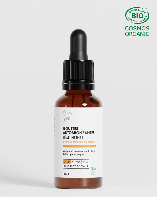 Gouttes autobronzantes - Clémence et Vivien