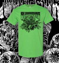 Sludgeburg Tee - Worm Vomit Sludgyman - Monocolour