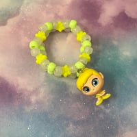 Sassy Fairy Figure Kid's Sized Kandi Cuff
