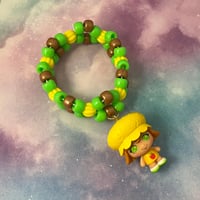 Image 1 of Retro Apple Girl Figure Kandi Cuff