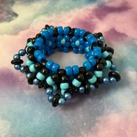 Image 5 of Donut Bead 3D Star Kandi Cuff