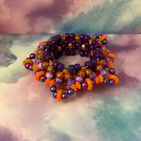 Image 8 of Donut Bead 3D Star Kandi Cuff