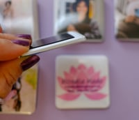 Image 4 of Custom 2" x 2" Magnets, Handmade, Parties, Events, Business Promotion, memories