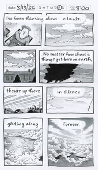 NEW!! Daily Comic 3/13: Clouds