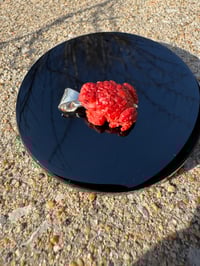 Image 4 of Red coral toad charm 