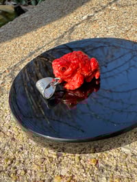 Image 5 of Red coral toad charm 
