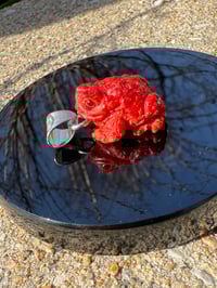 Image 2 of Red coral toad charm 