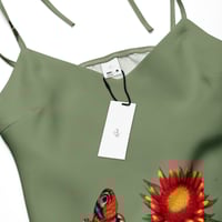 Image 4 of The Personification of EGGcellence - All-Over Print Slip Dress