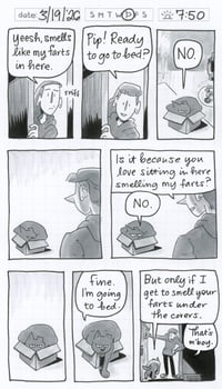 NEW!! Daily Comic 3/19: Smell My Farts