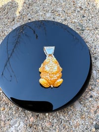 Image 2 of Gold toad charm 