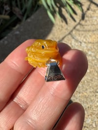 Image 3 of Gold toad charm 