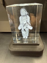 Image 2 of K9 Engraved Crystal