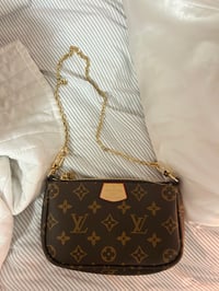 Image 1 of Mini brown monogram 