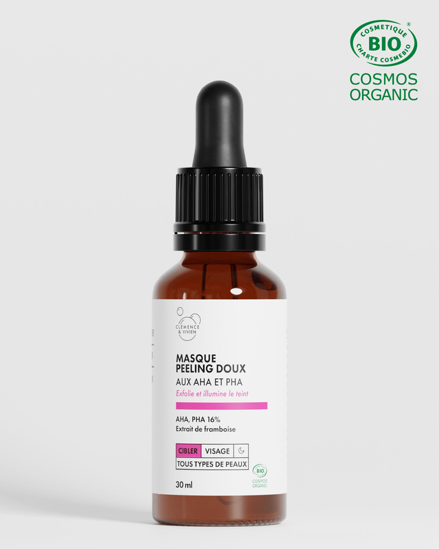 Masque peeling Clémence et Vivien