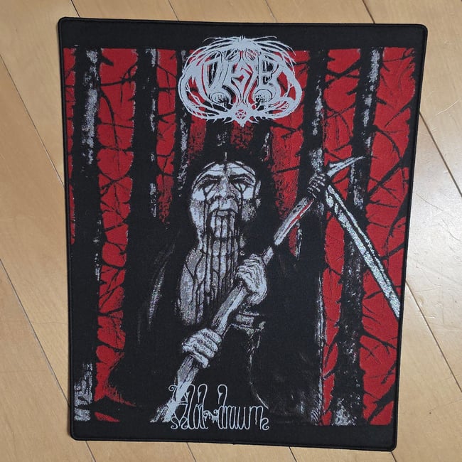 Blod-draum Woven Back Patch