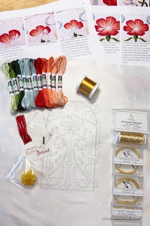 Image of Plique-a-Jour Embroidery Kit