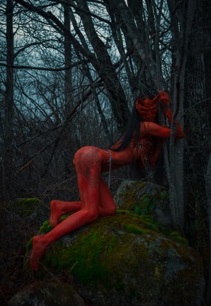 Image of Toxic Vision Heaven Can Wait bikini top