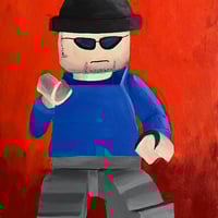 Image 1 of Penguin Goon Painting