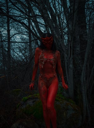 Image of Toxic Vision Heaven Can Wait bikini bottom