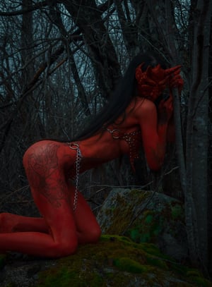 Image of Toxic Vision Heaven Can Wait bikini bottom