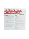 On Political Propaganda 2 by Hans Hess