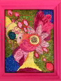 Image 2 of Petal Wing Embroidery Art