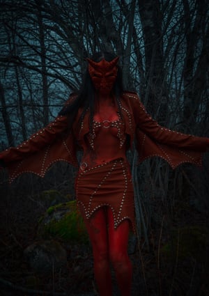 Image of Toxic Vision Heaven Can Wait winged jacket