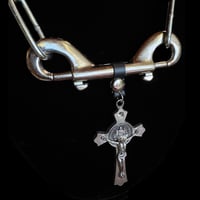 Image 2 of  CHAINED BLK CROSS