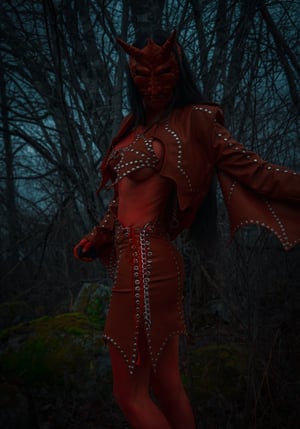 Image of Toxic Vision Heaven Can Wait mini skirt