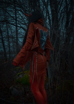 Image of Toxic Vision Heaven Can Wait mini skirt