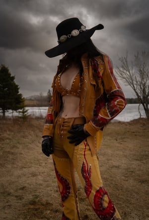 Image of Toxic Vision The Duel tan leather top