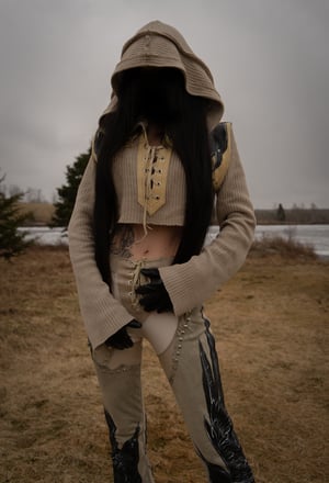 Image of Toxic Vision The Duel sweater cloak