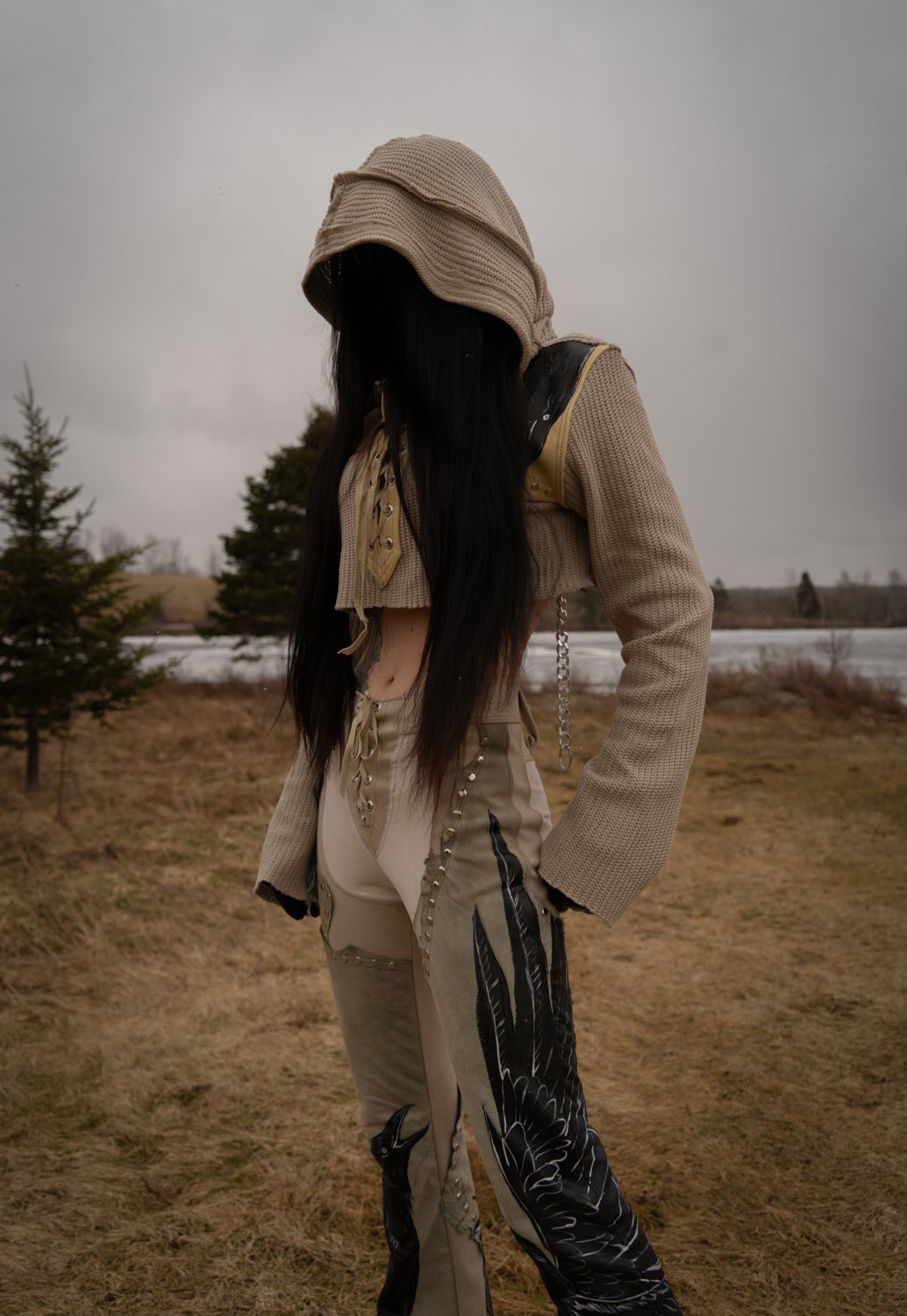 Image of Toxic Vision The Duel sweater cloak