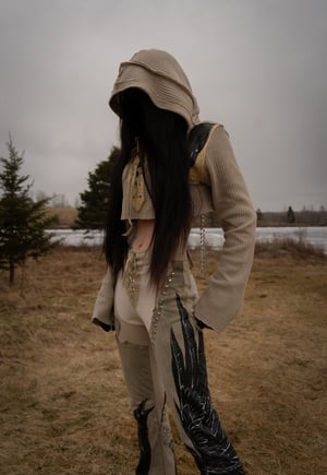 Image of Toxic Vision The Duel sweater cloak