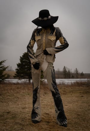 Image of Toxic Vision The Duel crow jacket