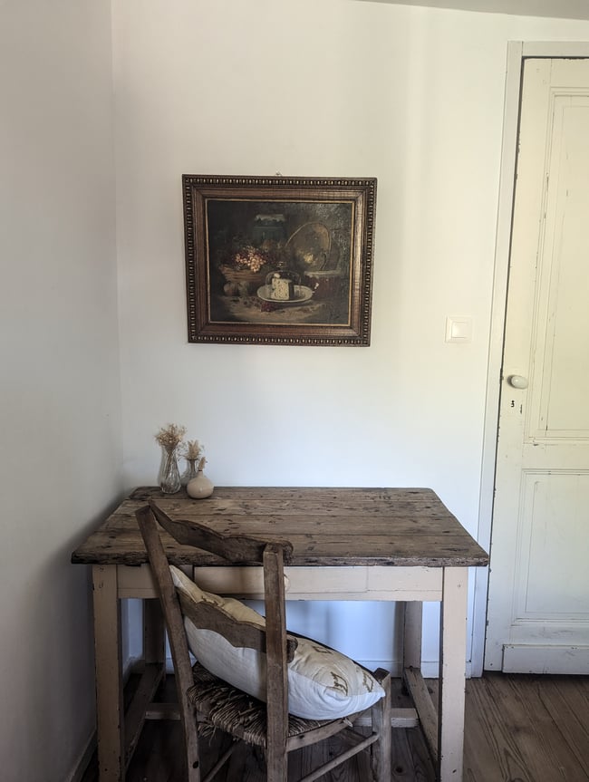 Nature morte aux groseilles et fromage 