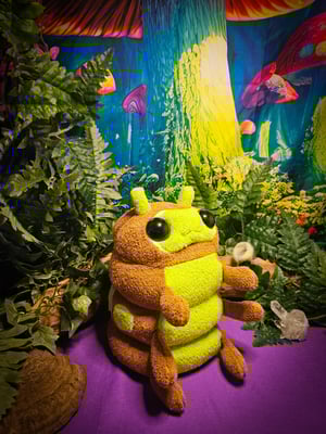 Caterpillar Hatchling!! With Glow In The Dark Details! A)