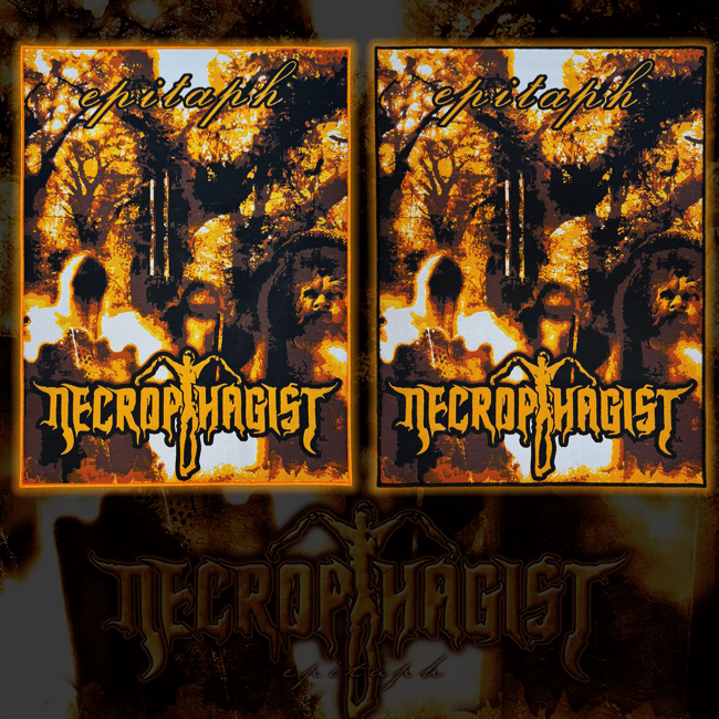 Necrophagist Woven Back Patch