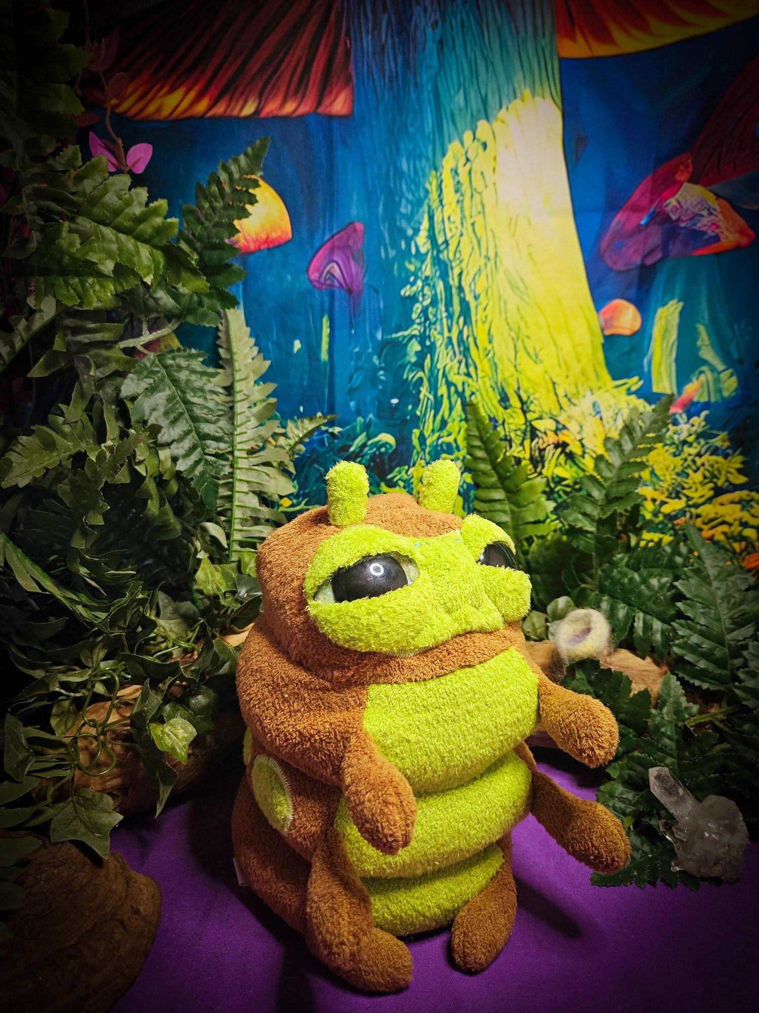 Caterpillar Hatchling! With Glow In The Dark Details! B)