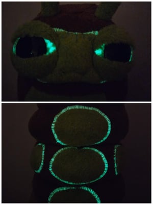 Caterpillar Hatchling! With Glow In The Dark Details! B)