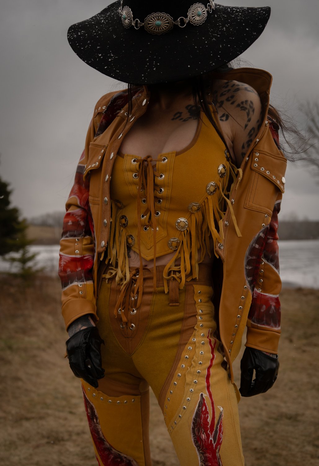 Image of Toxic Vision The Duel fringe top