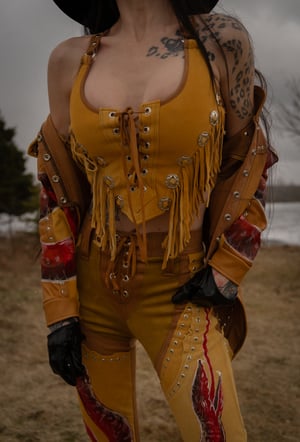 Image of Toxic Vision The Duel fringe top