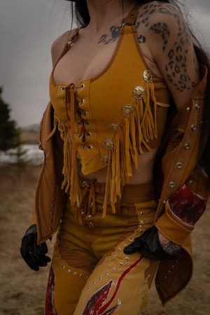 Image of Toxic Vision The Duel fringe top