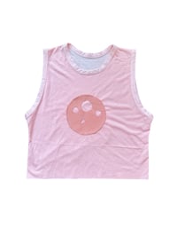Image 2 of T-shirt crop Pink Moon 
